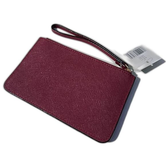 Kate Spade New York Mikas Pond Bee Pink Saffiano Leather Wristlet NWT - Picture 2 of 4